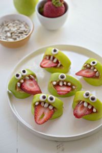 Come on, even kids will eat this spooky snack!