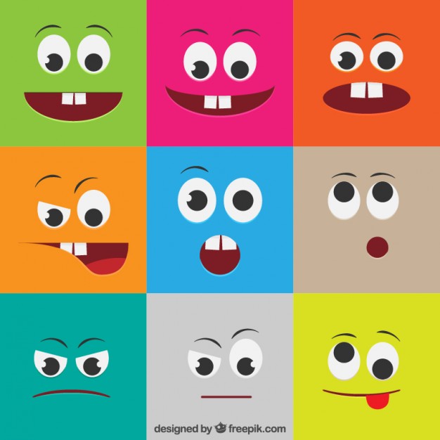 colorful-faces-with-different-expressions_23-2147519035