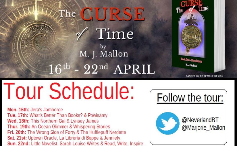 #BlogTour #Giveaway The Curse of Time #1 Bloodstone&nbsp;#ABRSC
