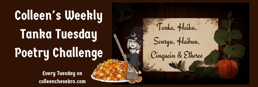 Colleen’s Weekly #Tanka Tuesday #Poetry Challenge No. 107, “Haunt & Spell,”&nbsp;#SynonymsOnly