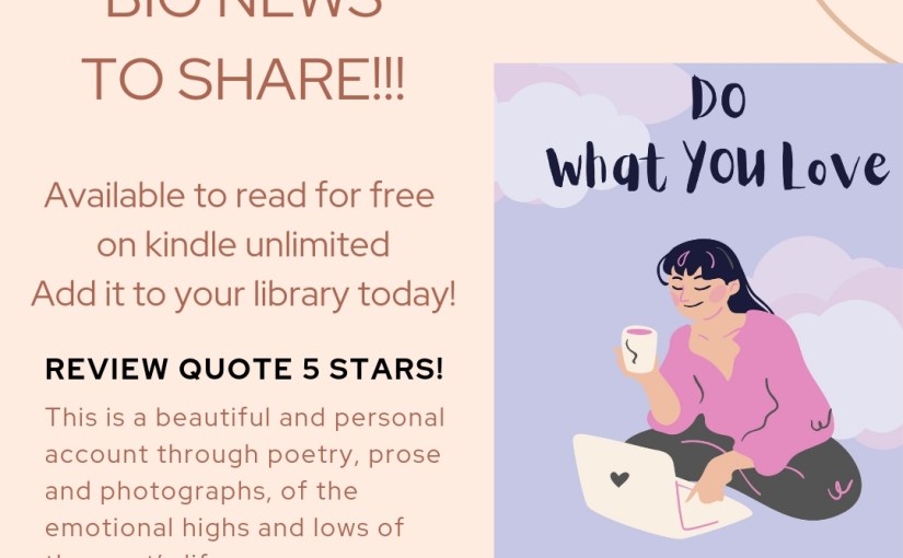 Robbie’s Inspiration – Poetry book tour: Do What You Love by M.J. Mallon #review #poetry #bookreview #readingcommunity