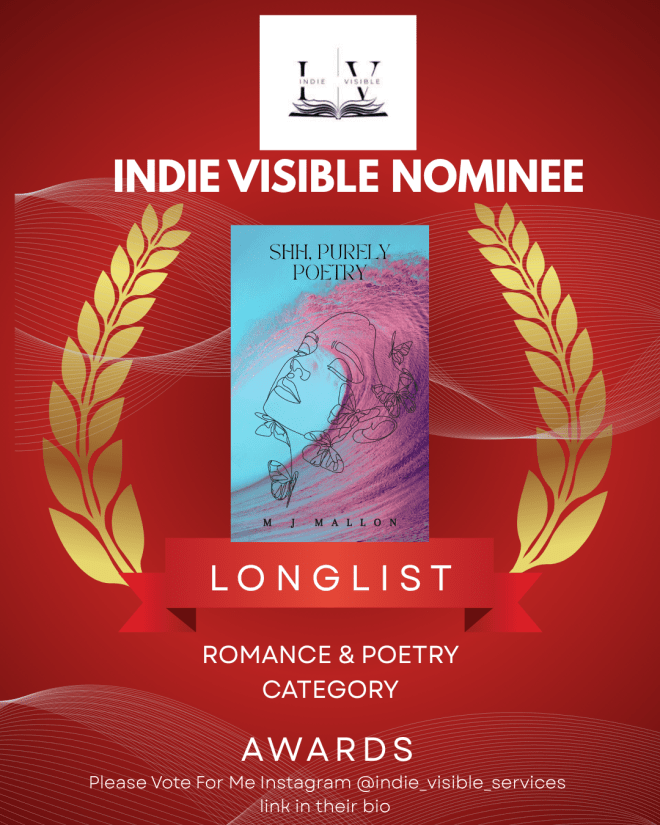 Shh Purely Poetry Award Nominee #longlist #indievisibleawards